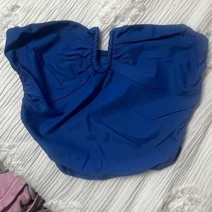 Blue tube top
